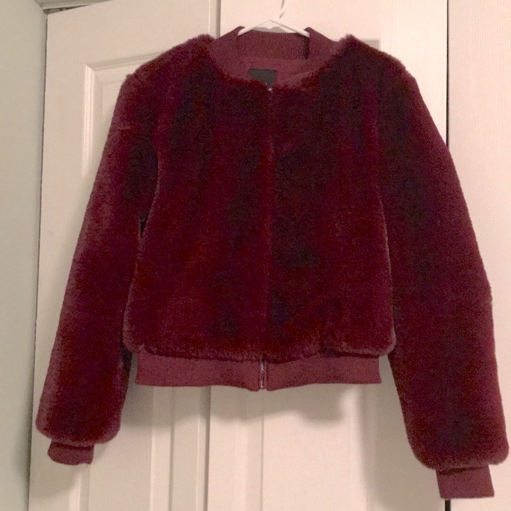Faux fur Bomber Jacket